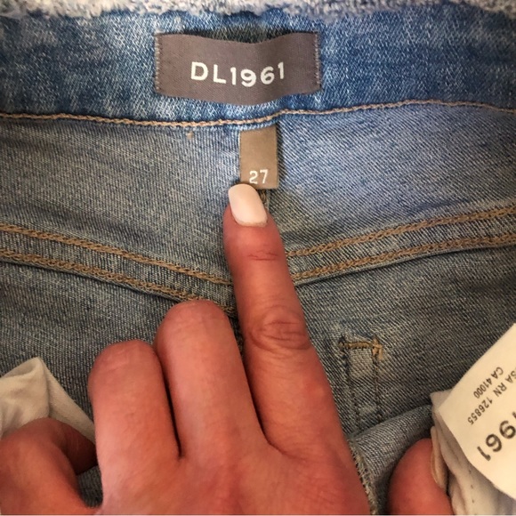 DL1961 Chrissy ultra high rise skinny jeans - Picture 8 of 12